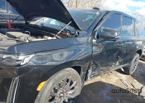 2021 Cadillac Escalade Esv Sport Platinum from USA, damaged, VIN 1GYS3RKL5MR312788